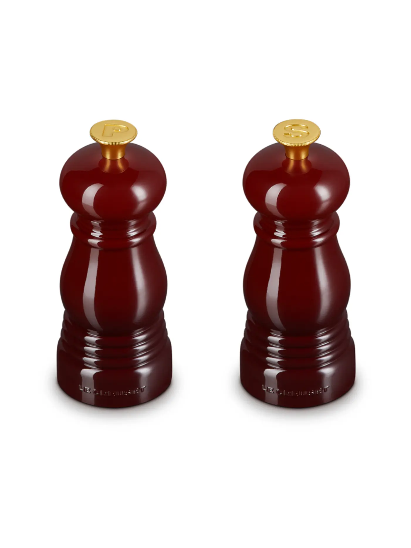 LE CREUSET | Mini Salz- & Pfeffermühlen Set 12,5cm Garnet | 
